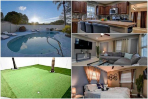 Heated Pool 6 Beds 10 Min to Beaches